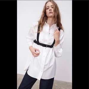 ZARA NWT HARNESS BELT WITH BUCKLE 🌸